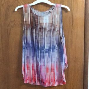 Forever 21 Contemporary Geometric Professional Tank Top Size L